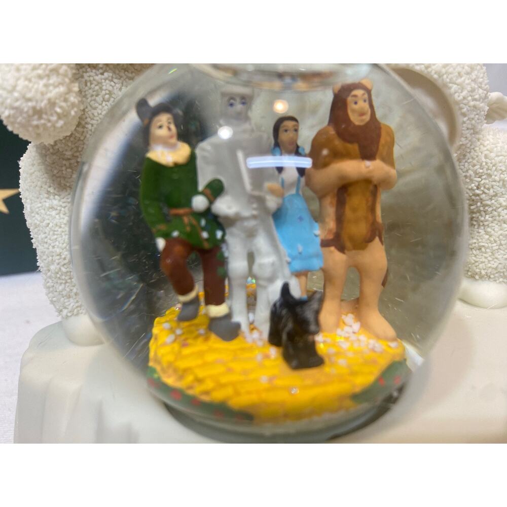 VTG Dept. 56 Snowbabies Wizard of Oz Snow Globe They're Coming From Oz Oh My - Picture 3 of 13
